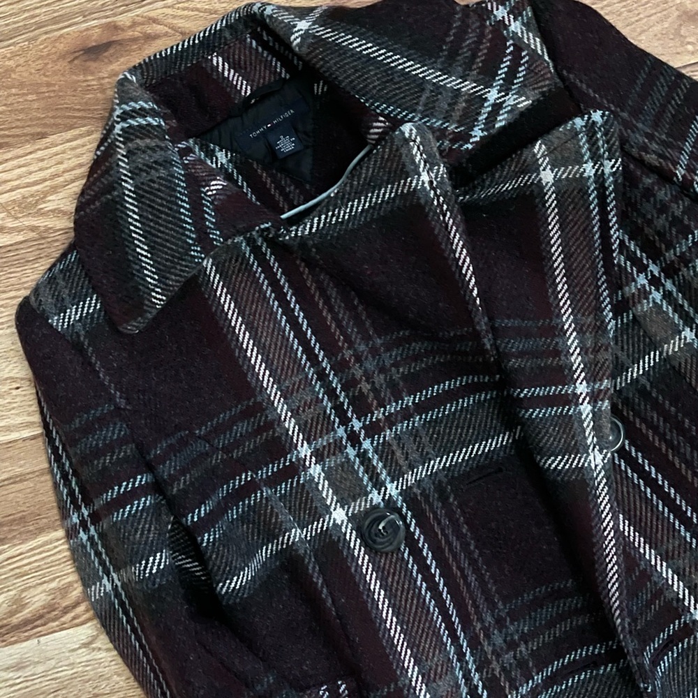 Tommy Hilfiger Plaid Coat